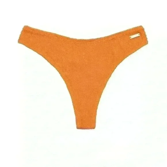 Nia Lynn by Nicole Williams English Sports Illustrated Maui Bikini Orange size s - Picture 3 of 10